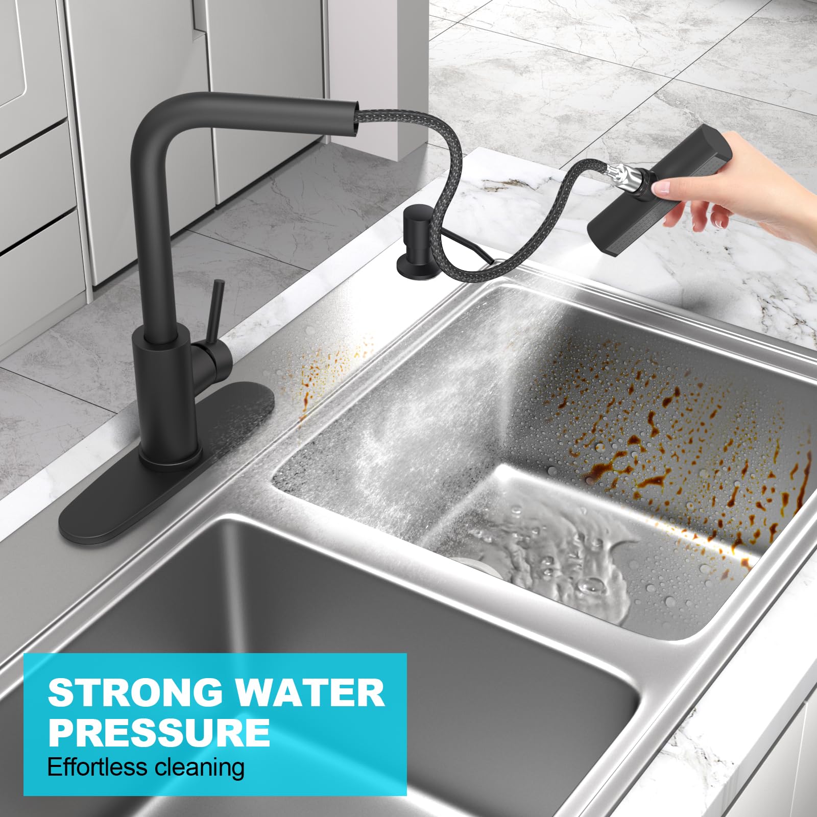 AVSIILE faucet installation kit ready for quick setup