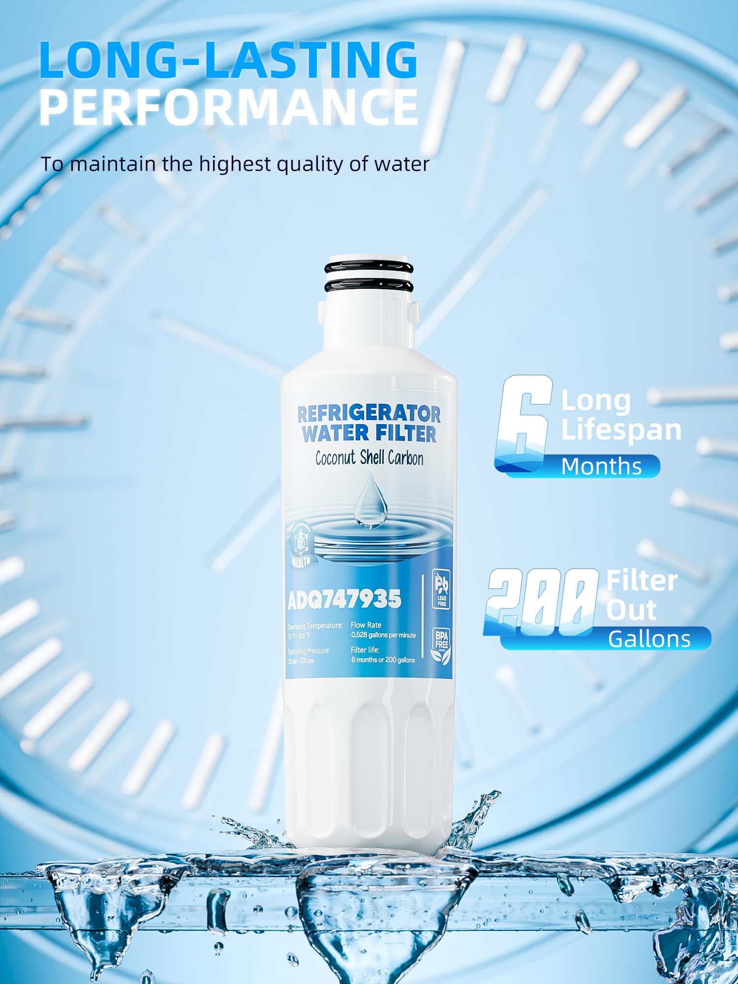 AVXBYR LT1000P leak-proof design ensures secure fit