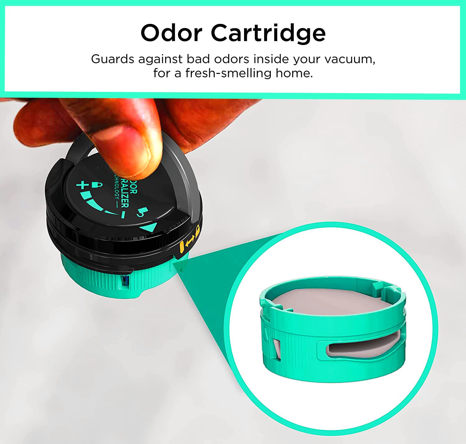 AWAYDD Fragrant odor-neutralizer provides a pleasant scent.