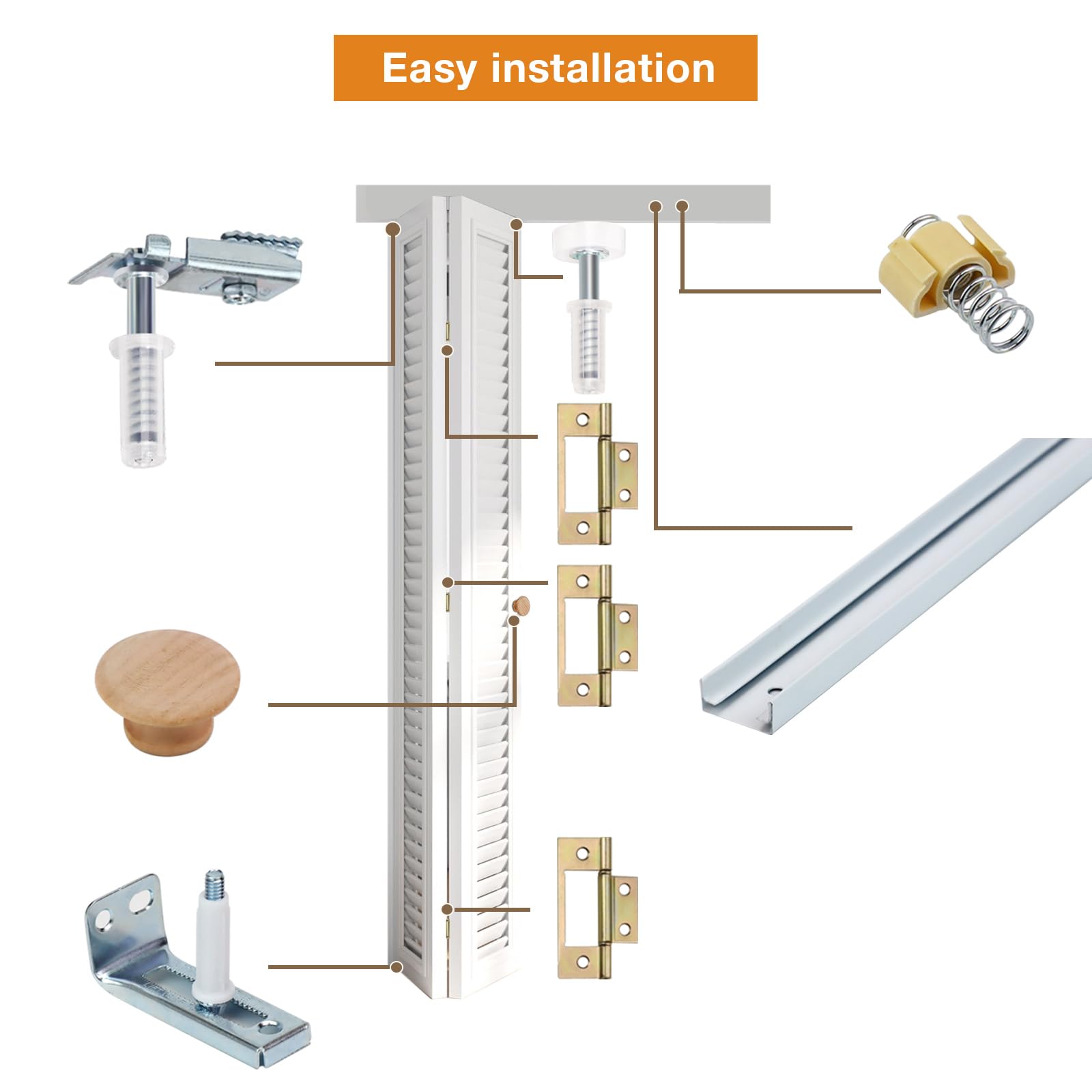 AWDIA multi-hinge set showcases complete installation options