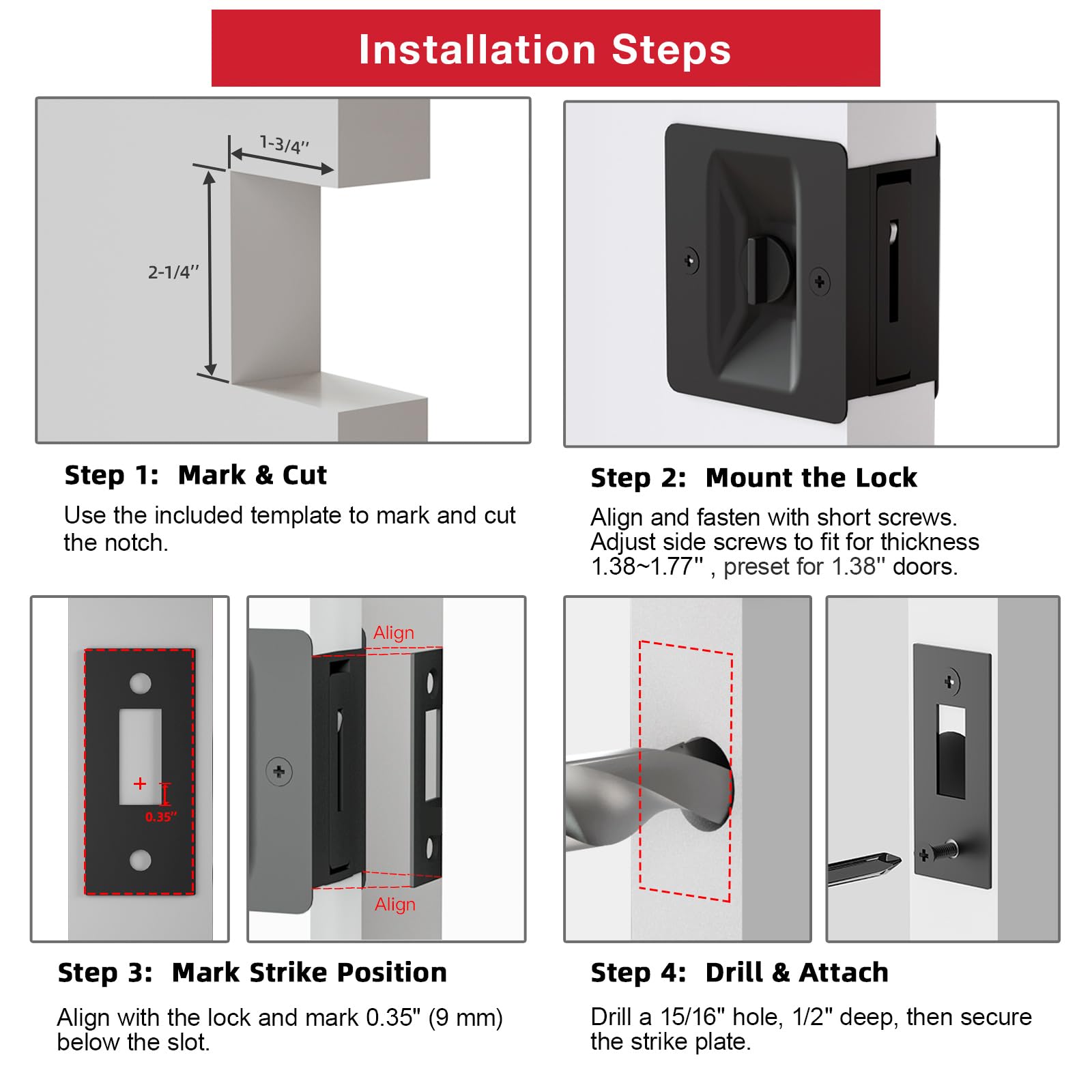 AWDIA easy installation kit with all necessary accessories