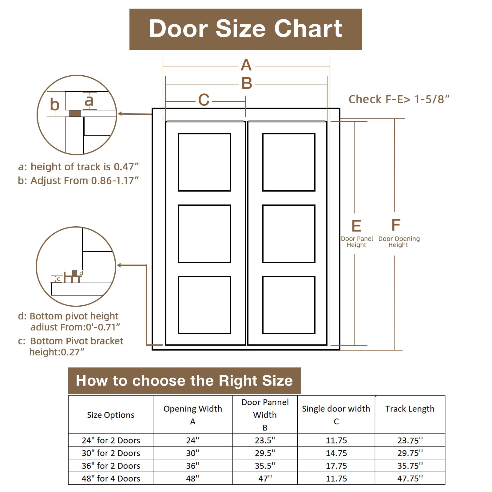 AWDIA guide wheel ensures stable, noise-free movement.