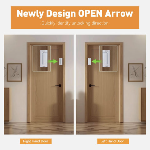 AWDIA open-arrow design close-up for easy emergency unlock