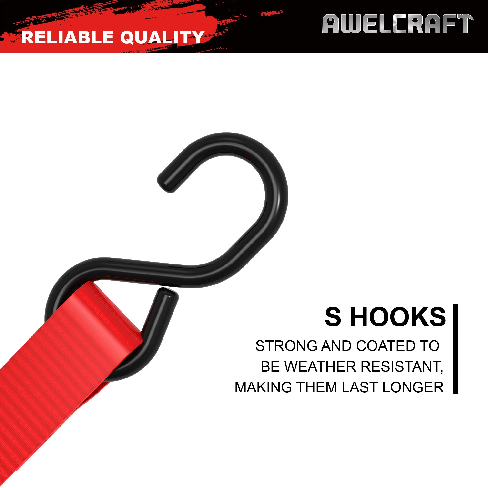 AWELCRAFT 1500 lb break strength graphic illustrating power and safety margin