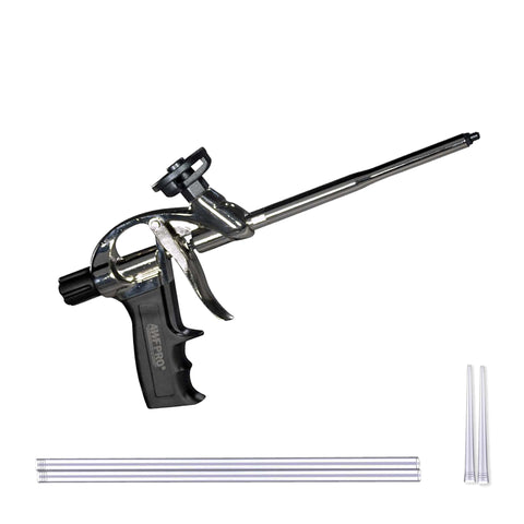 AWF PRO foam gun precision application enables clean insulation and sealing.
