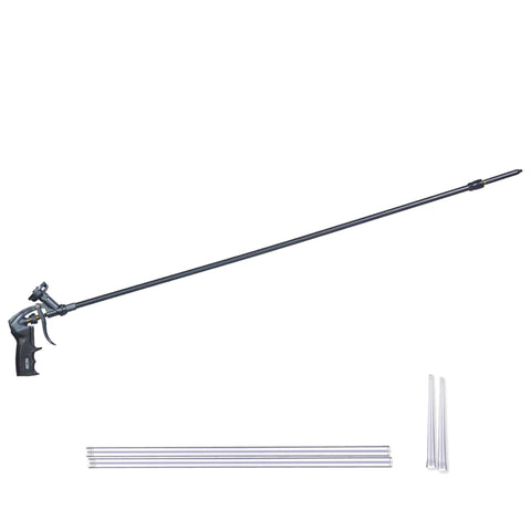 AWF PRO spray foam gun with 40-inch nozzle for deep reach.