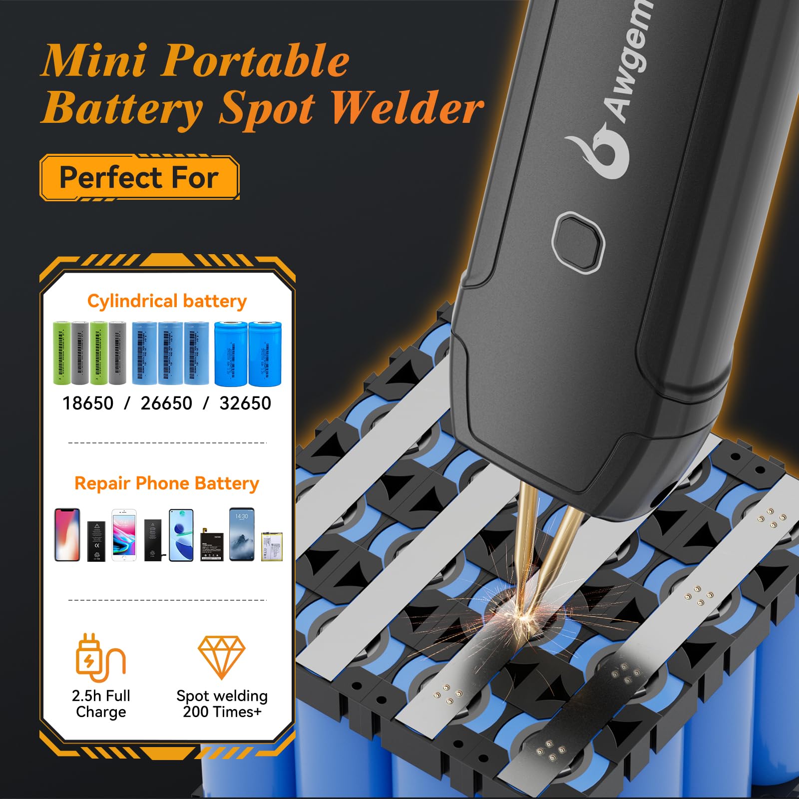 Awgem SH1 with 11-gear dial enables precise energy control for various packs