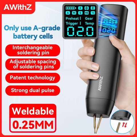 AWithZ HD2 90-level precision enables fine, repeatable weld control.