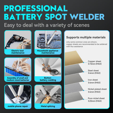 AWithZ UF20B welding pen detail with replaceable tip for extended life.