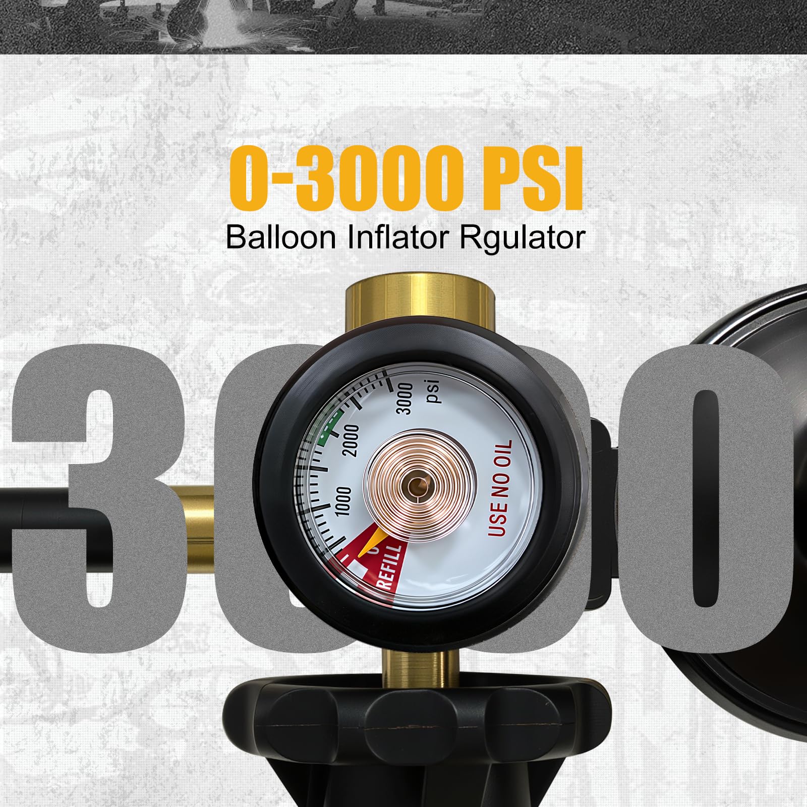 Brass AWLOLWA regulator offers durable performance for frequent events