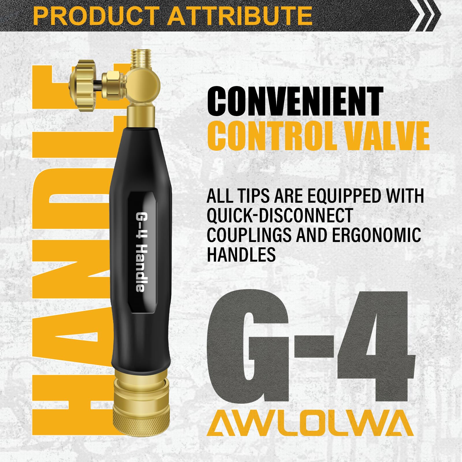AWLOLWA X-3B A3 nozzle for precise, detailed welding work