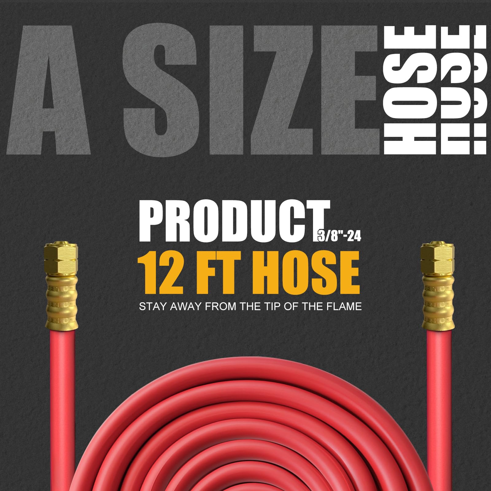 AWLOLWA X-3B AH-12 hose flame-resistant and durable under heat