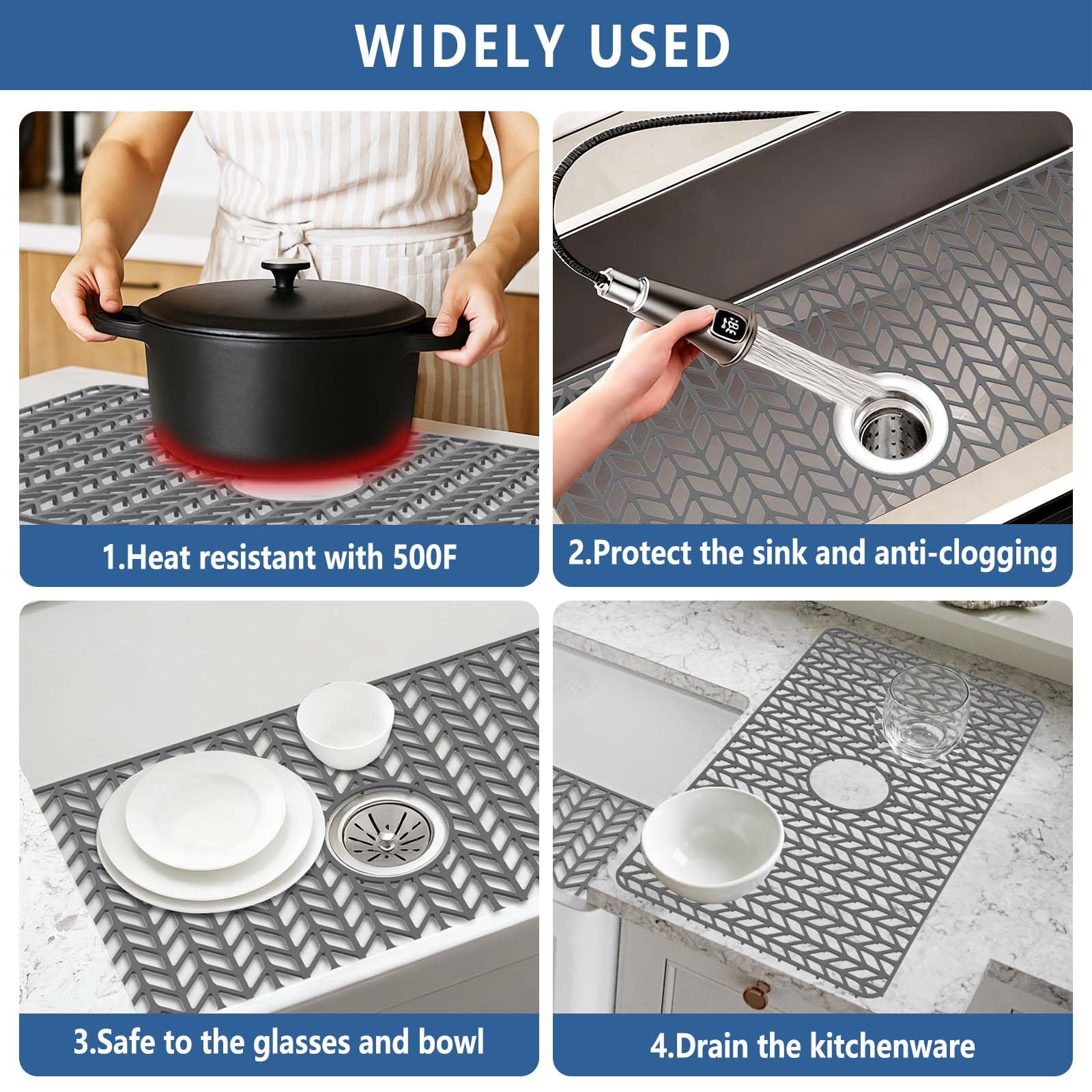 AWOKE dries dishes efficiently, saving counter space in busy kitchens.
