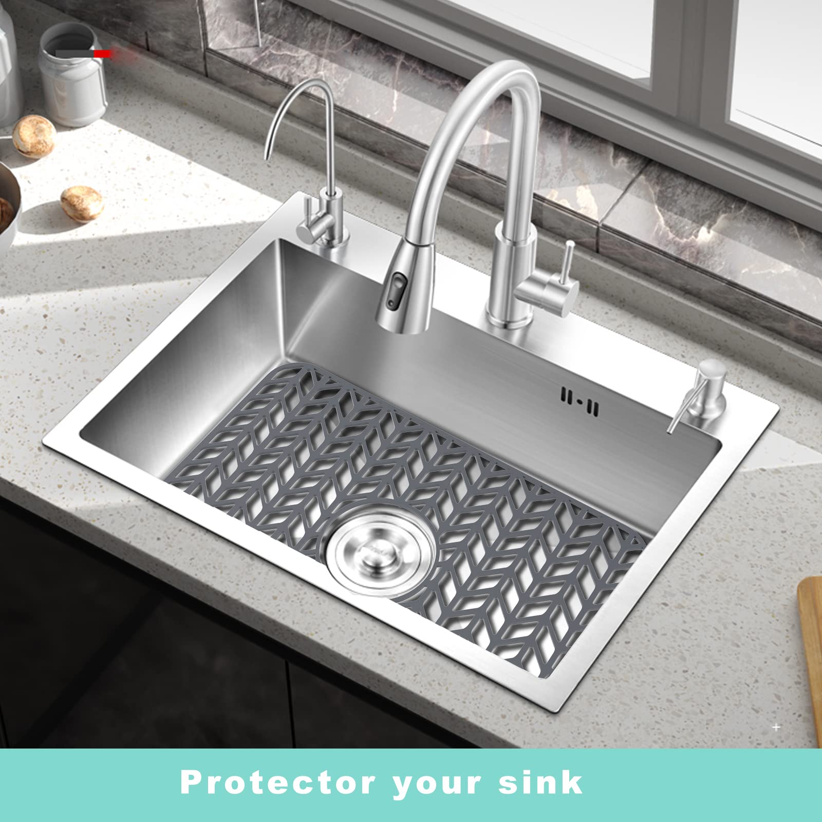 AWOKE raised feet support water flow and easy cleaning