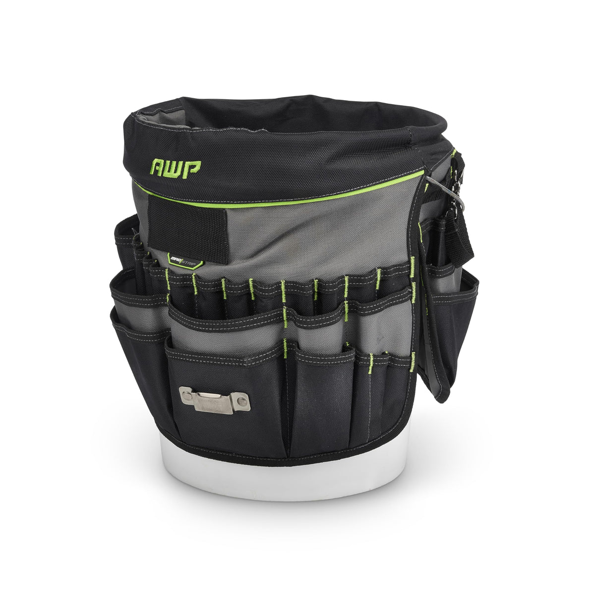 AWP Bucket Tool Organizer 51-pocket front view provides quick-access tool storage.