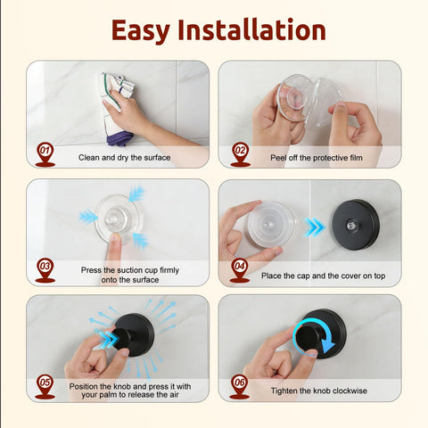 awrose sleek minimalist suction hooks blend with bathroom and kitchen decor