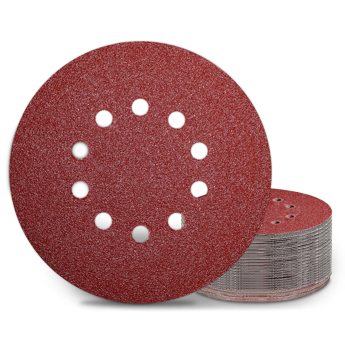 Awutzut 9 inch sanding disc with 10 holes for efficient dust collection during drywall sanding