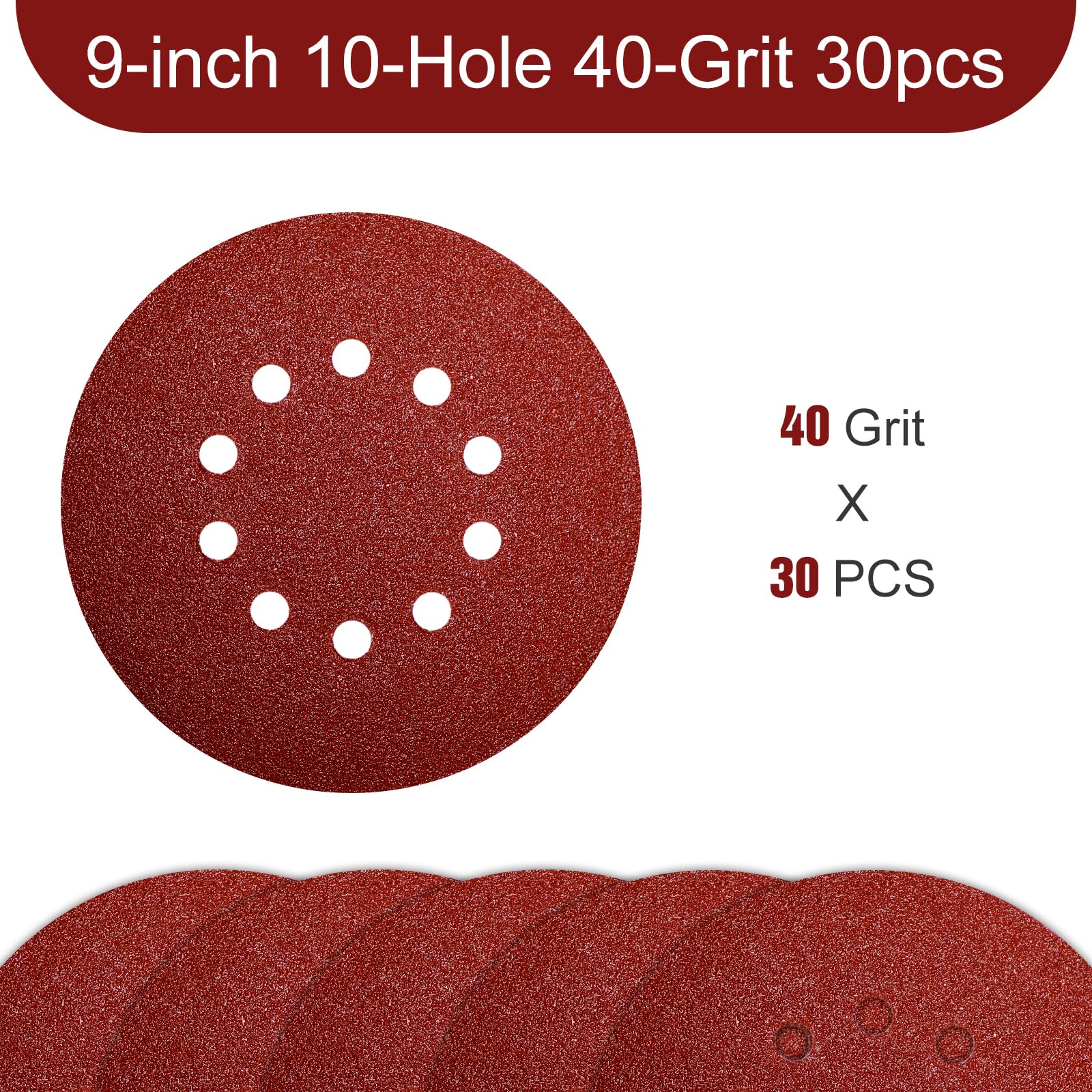 Awutzut pre-punched 10-hole disc enhances dust pickup and quick setup