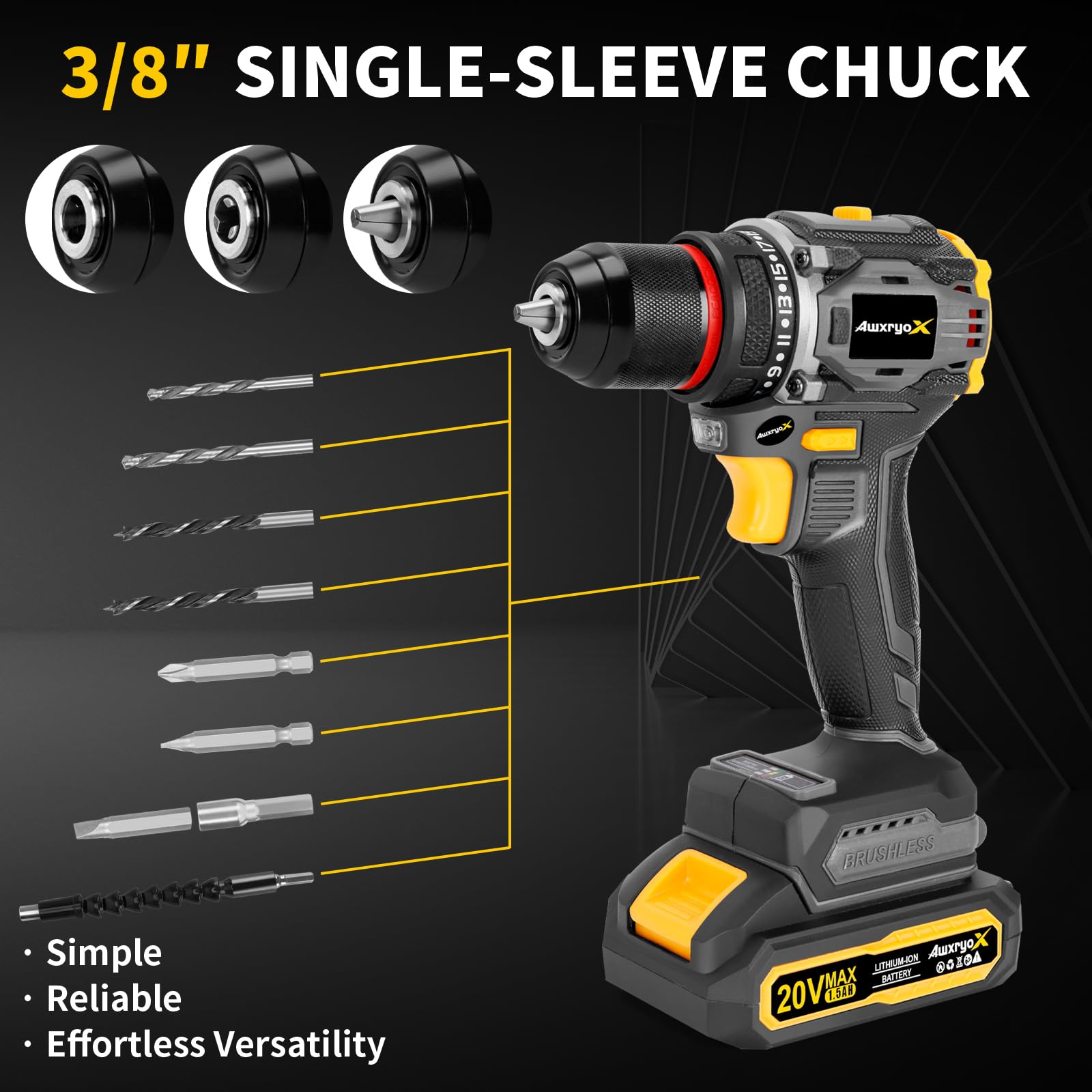 AwxryoX alloy steel tools deliver durable performance for home repairs.