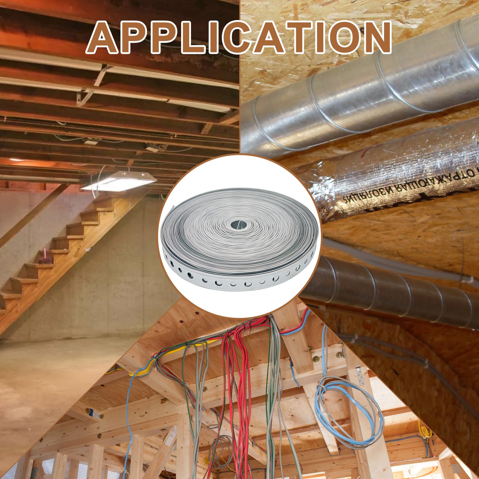 AxiSculpt quick-install pipe strap saves time on projects.