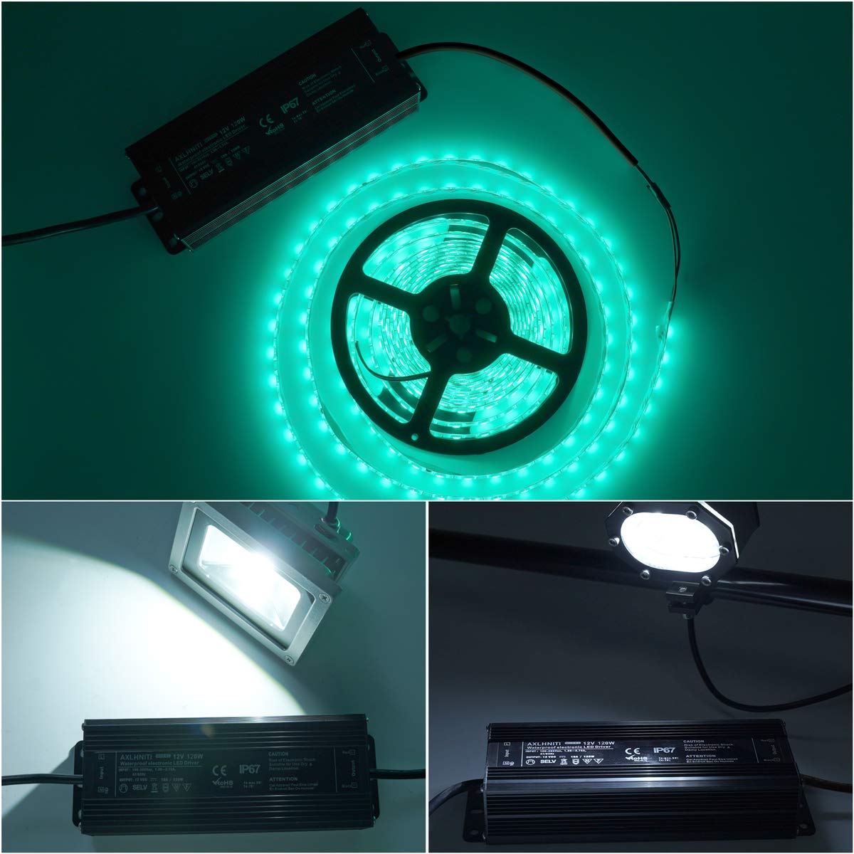 AXLHNITI LED Driver outdoor-ready IP67 for reliable exterior lighting