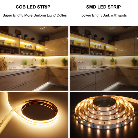 AXMOTUT RF remote control for easy brightness and mode adjustment.