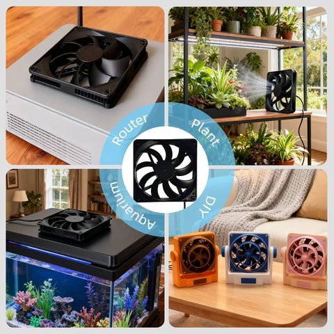 Axonite DVR and cabinet applications stay cooler with reliable airflow.