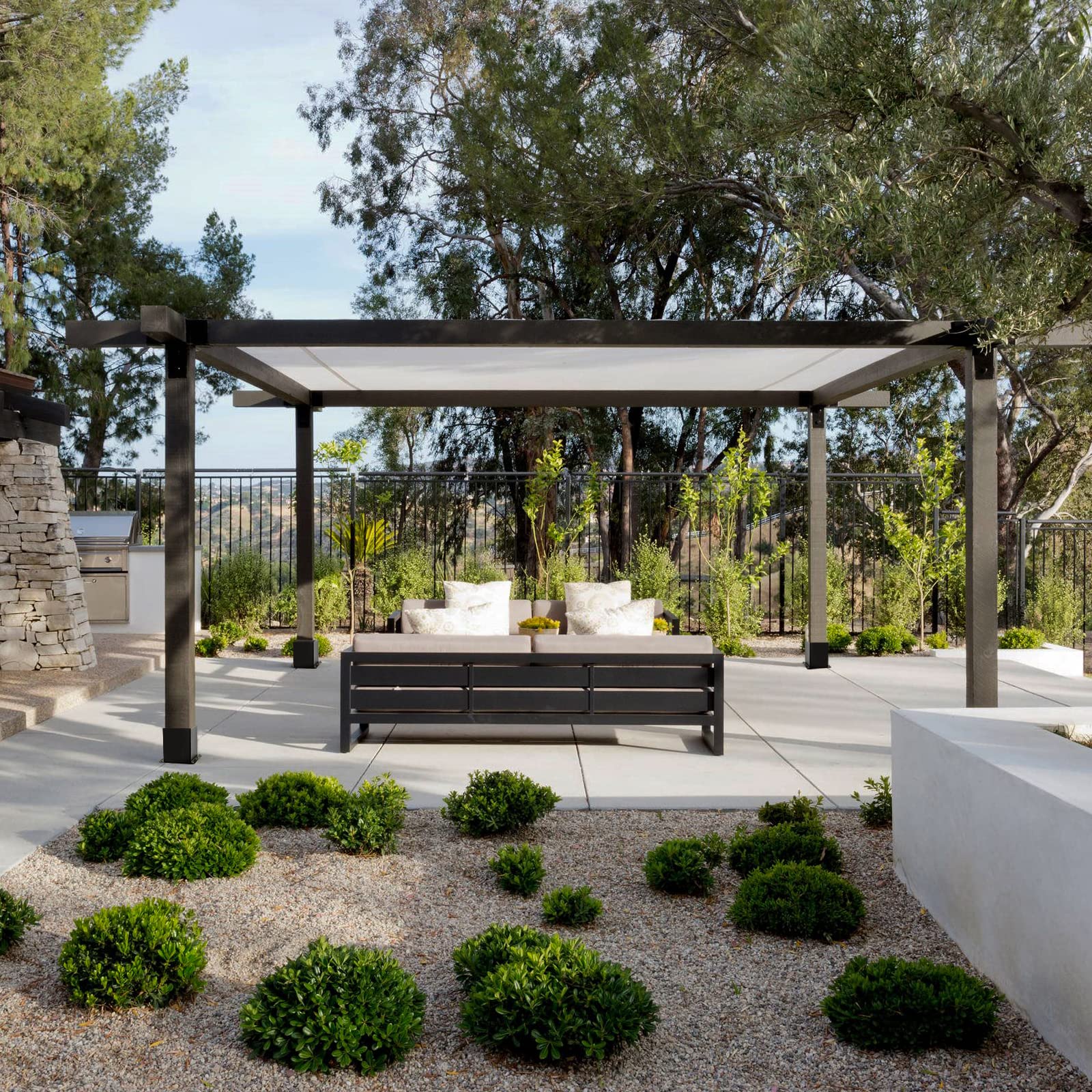 AXWHYS durable black powder coating resists rust outdoors