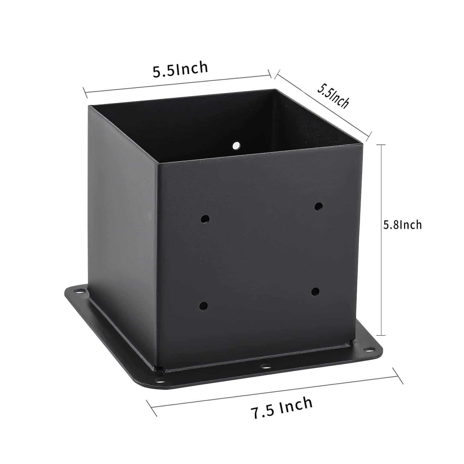 AXWHYS ground-separated design keeps wood away from moisture