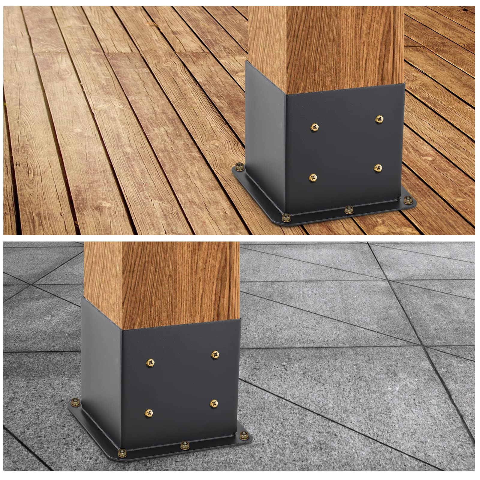 AXWHYS screws and anchors stored inside base for tidy setup