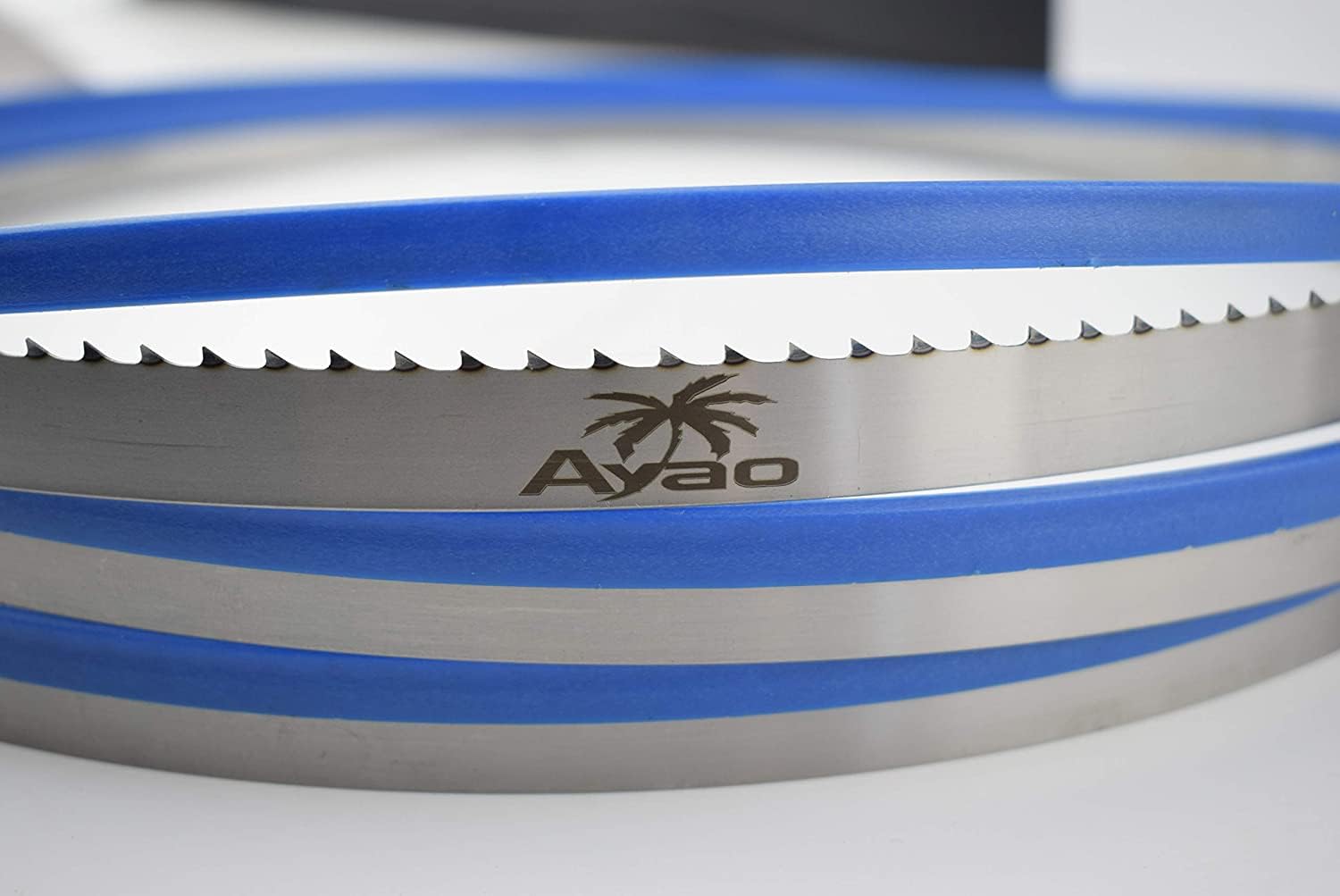 AYAO bandsaw blade 70-1/2 in x 1/2 in, 4TPI, for hardwood cuts and resawing
