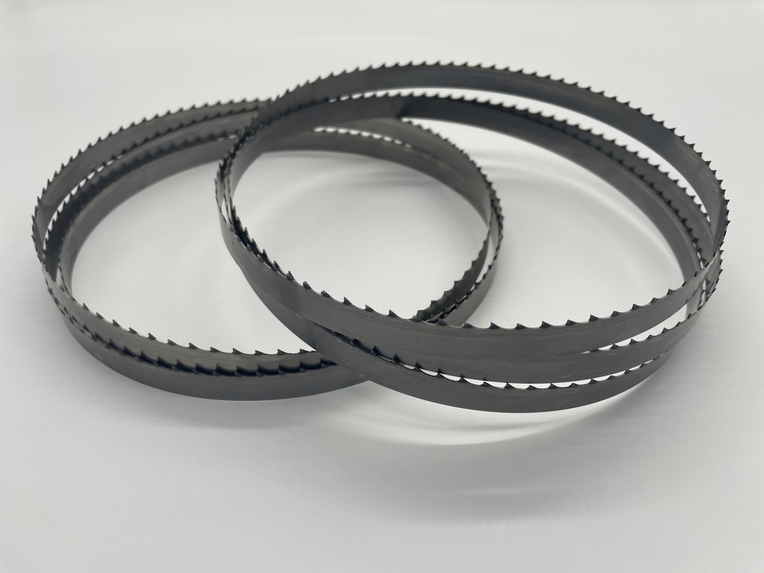 AYAO hardened teeth band saw blade close-up showing rugged welding for smooth cuts