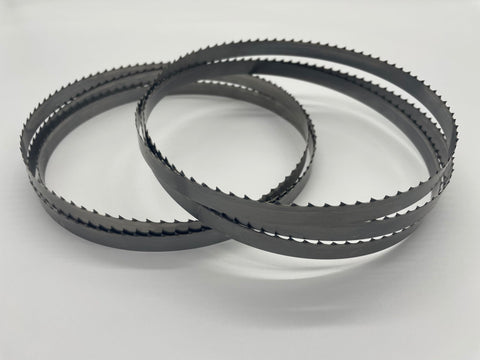 AYAO hardened teeth band saw blade close-up showing rugged welding for smooth cuts
