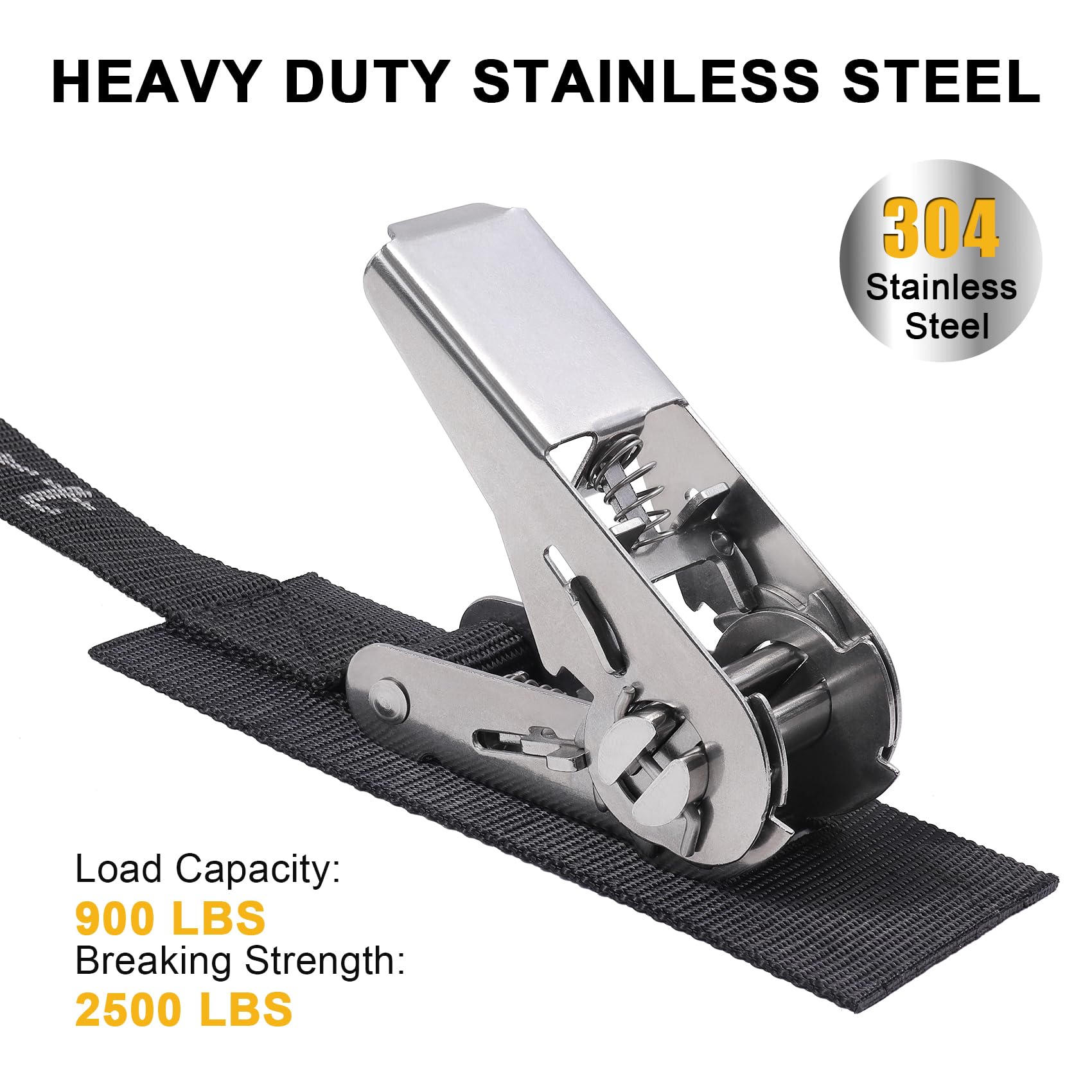 Ayaport endless 8ft strap ready for versatile tie-downs