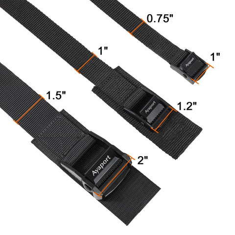 Ayaport load capacity 900lbs demonstrated for secure heavy item restraint