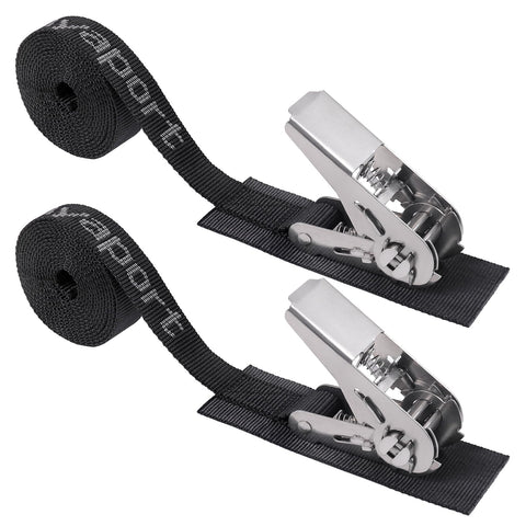 Ayaport stainless steel ratchet strap for secure boat transport