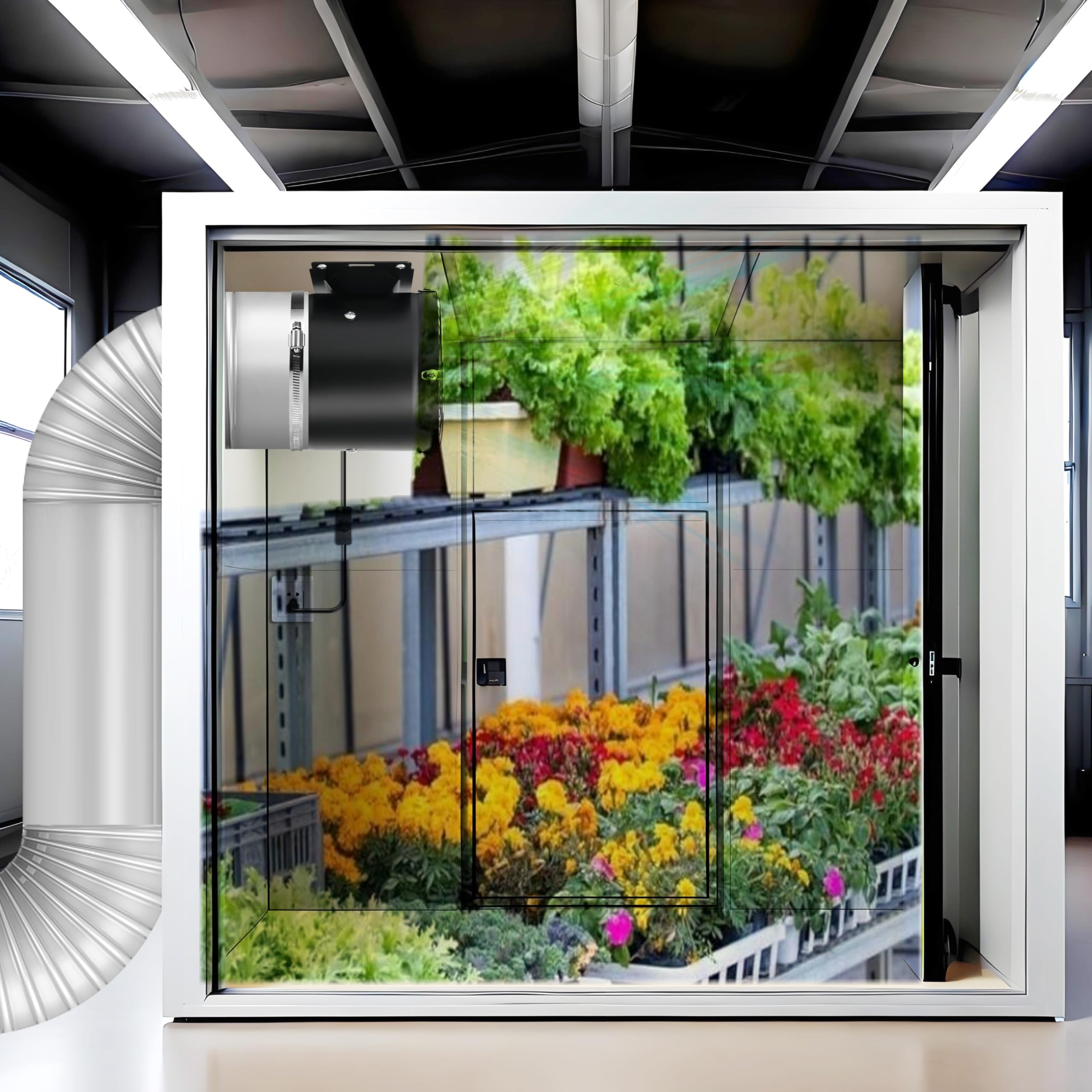 Aydomer heavy-duty metal body exhaust fan designed for durability