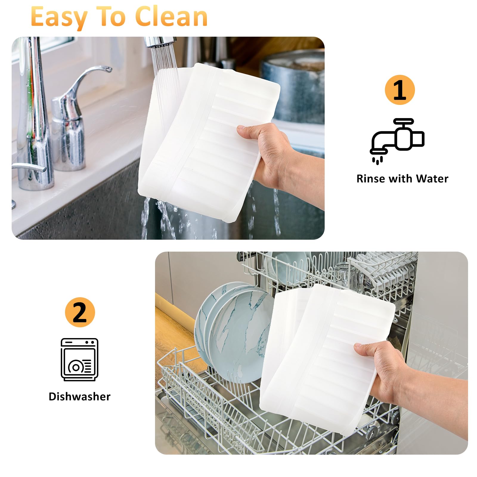 AyNirser splash protector reduces splashes and spills, supporting an organized, dry workspace.