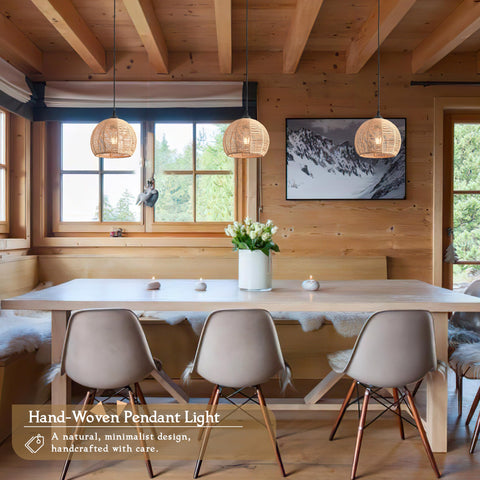 AyshwillDec sloped-ceiling compatible pendant fits varied ceilings with adjustable cord.