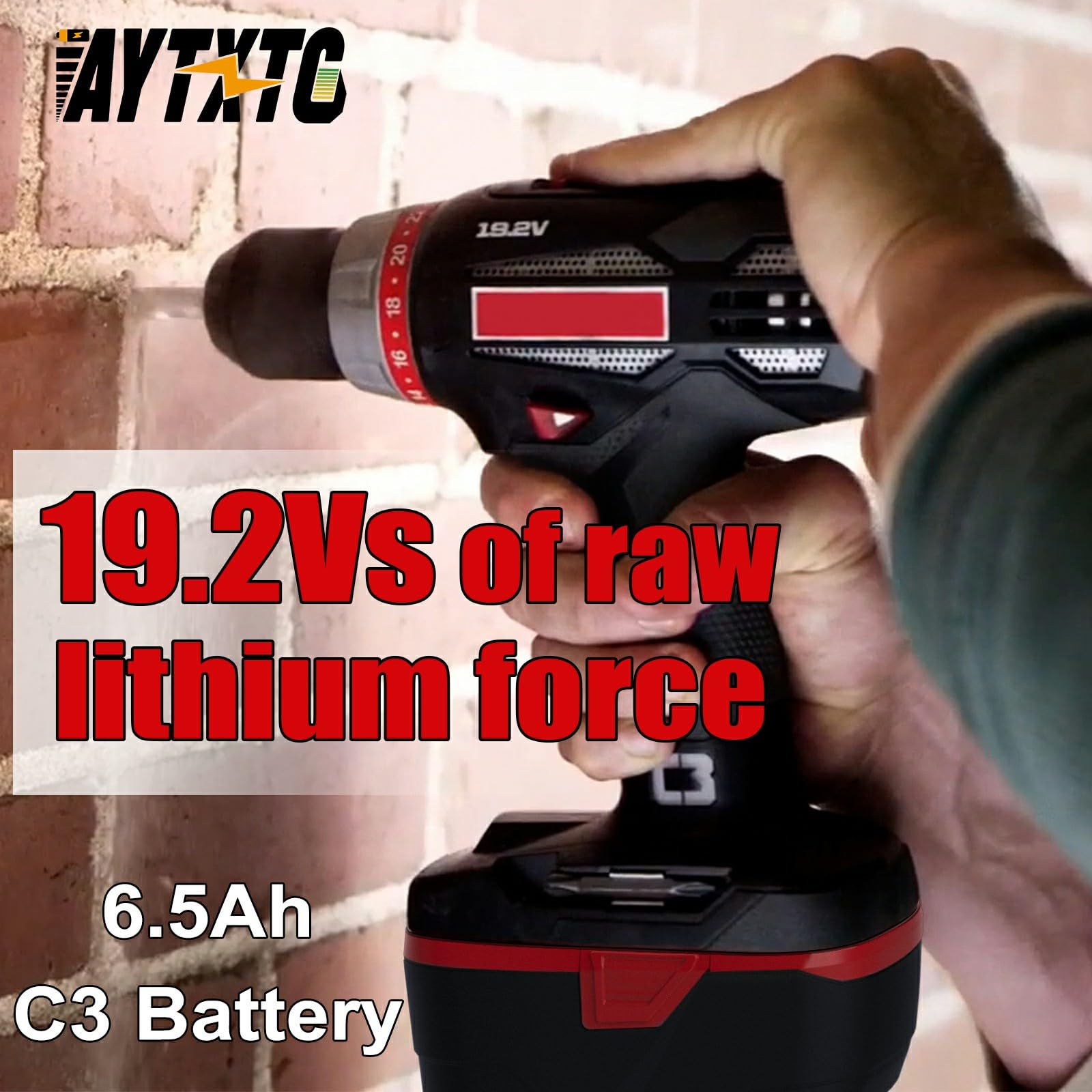 AYTXTG Craftsman 19.2V battery ready for tough jobs and longer sessions.