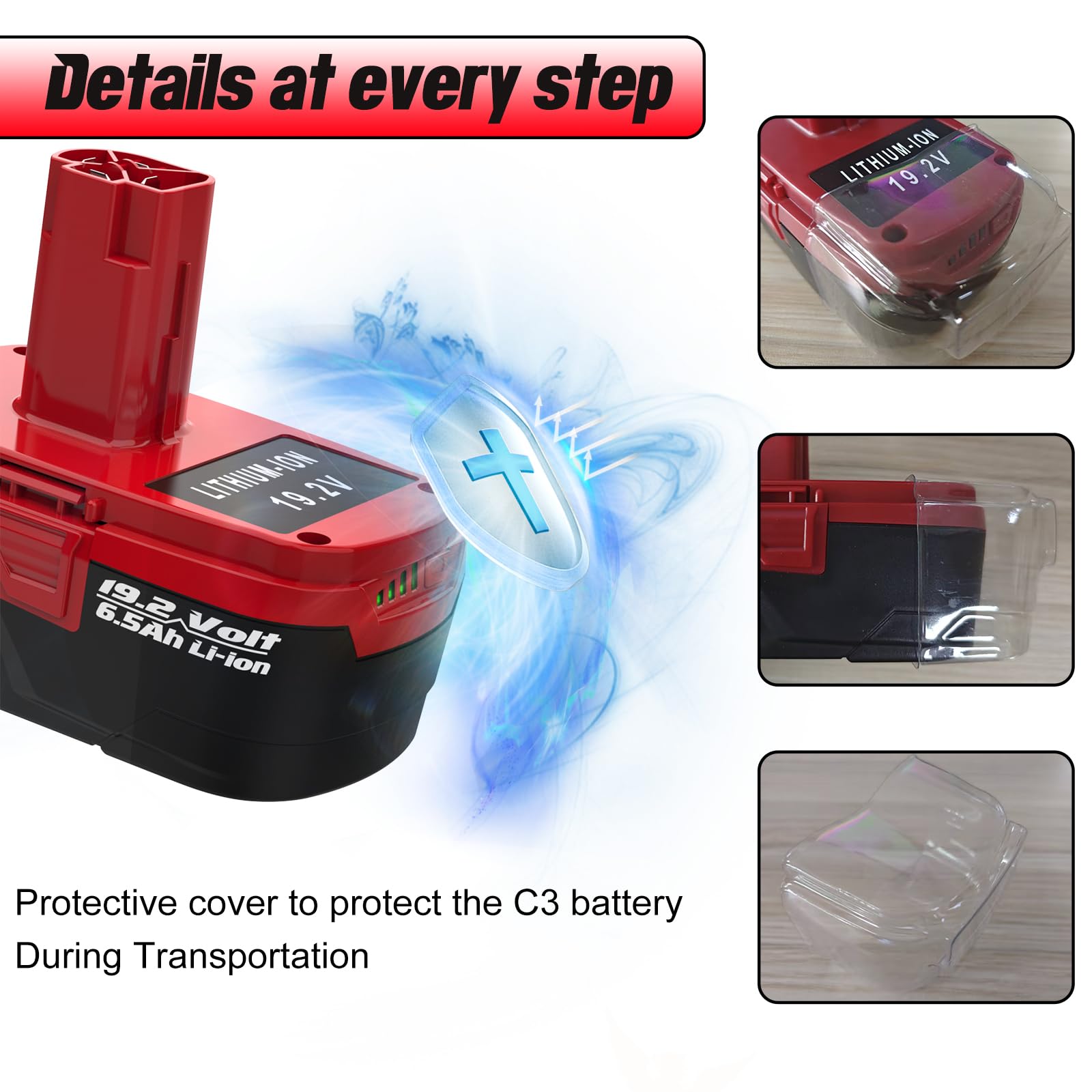 AYTXTG replacement pack delivers longer life for worn Craftsman packs.