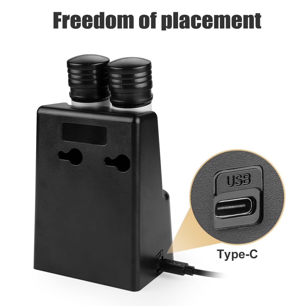 AYTXTG Black & Decker Versapak 2-port charger enables quick recharging.