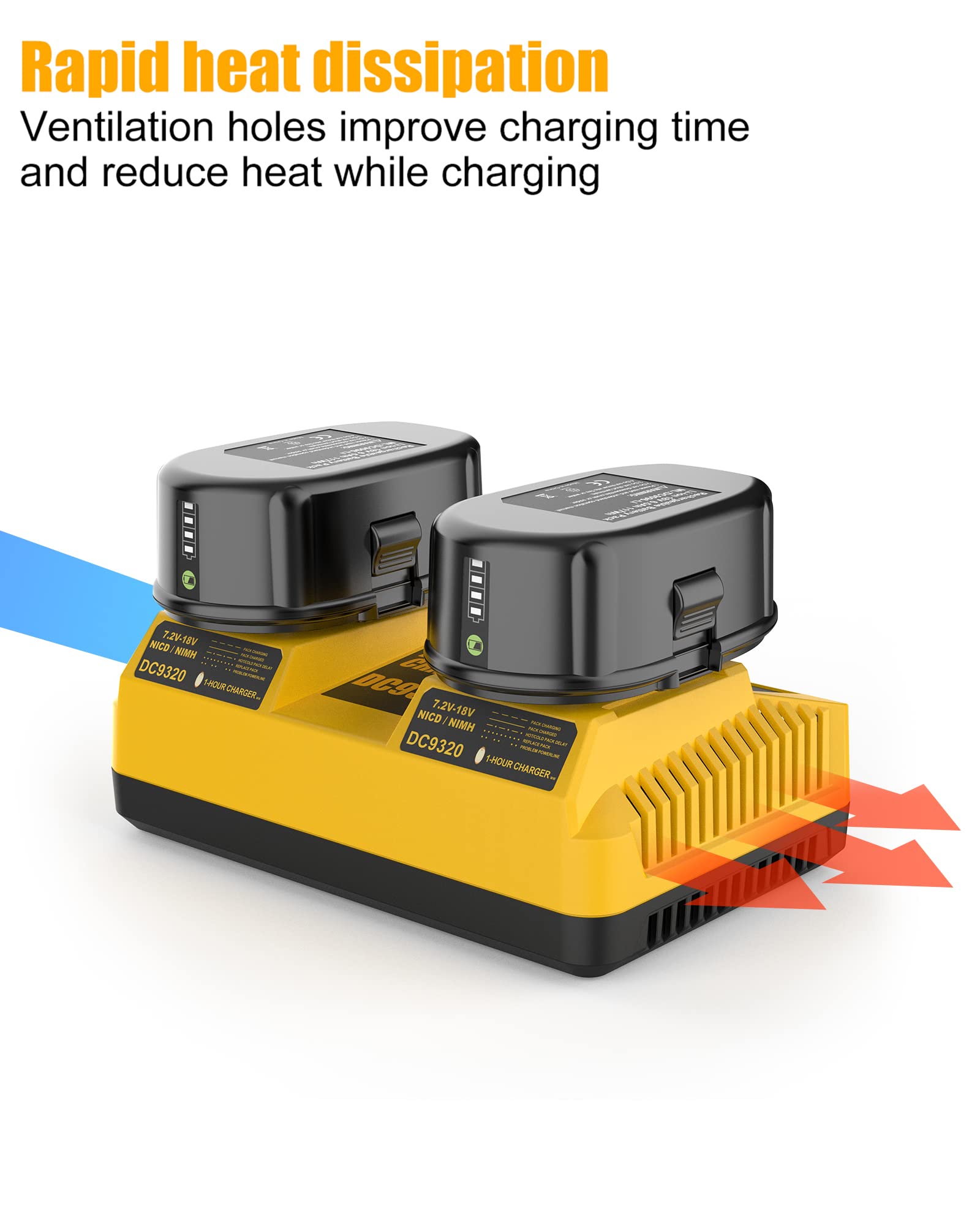 AYTXTG 59-inch charger cable included for flexible reach.
