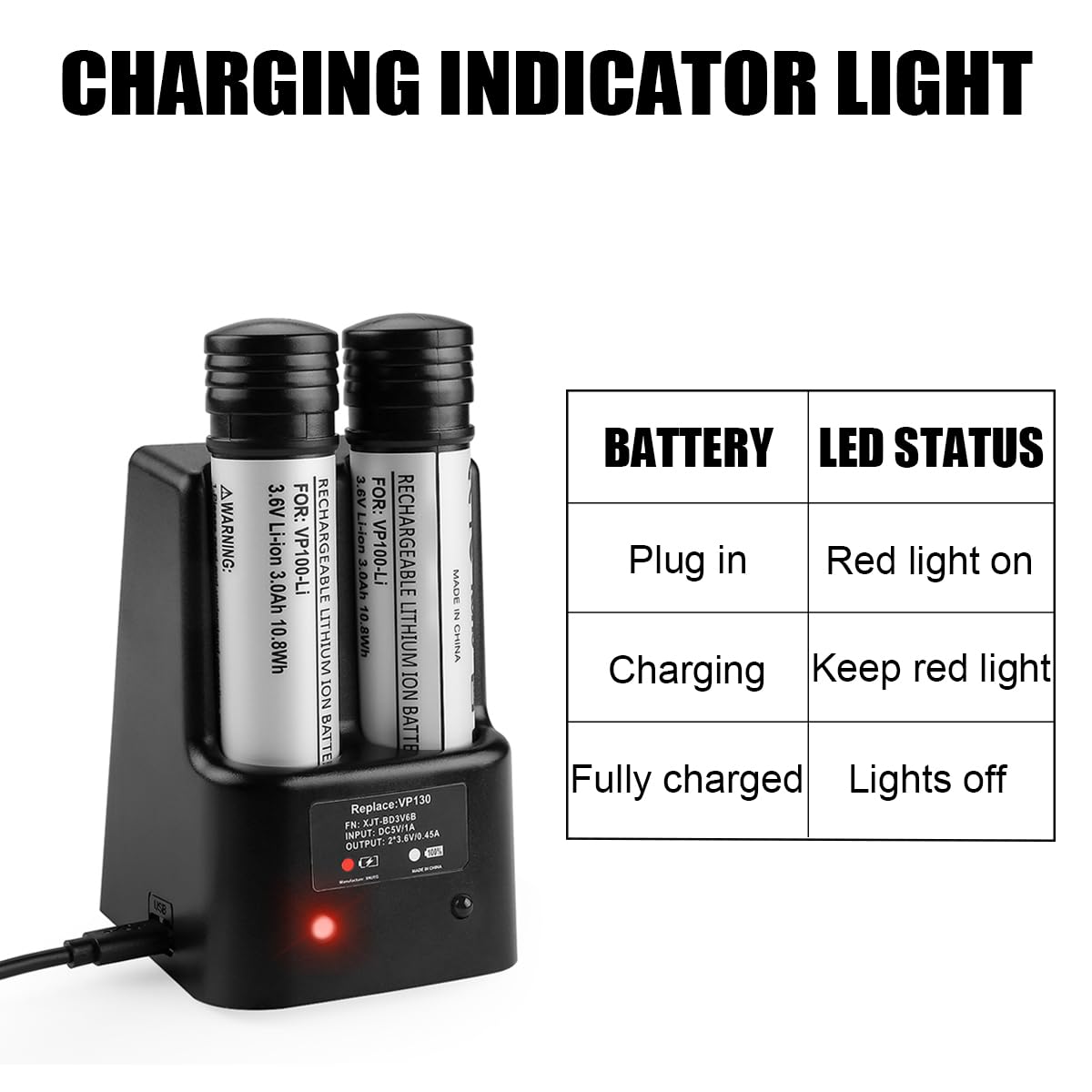 AYTXTG replacement battery VP100/VP143 compatible, keeps your tool ready.