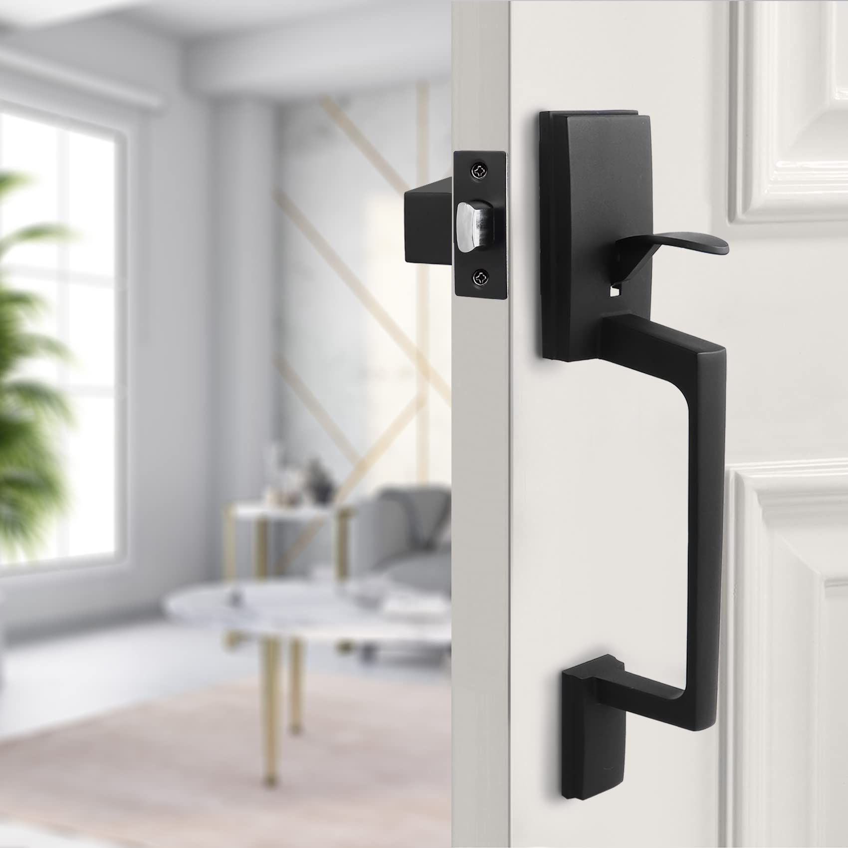 Azdele front-door hardware for residential and commercial entrances