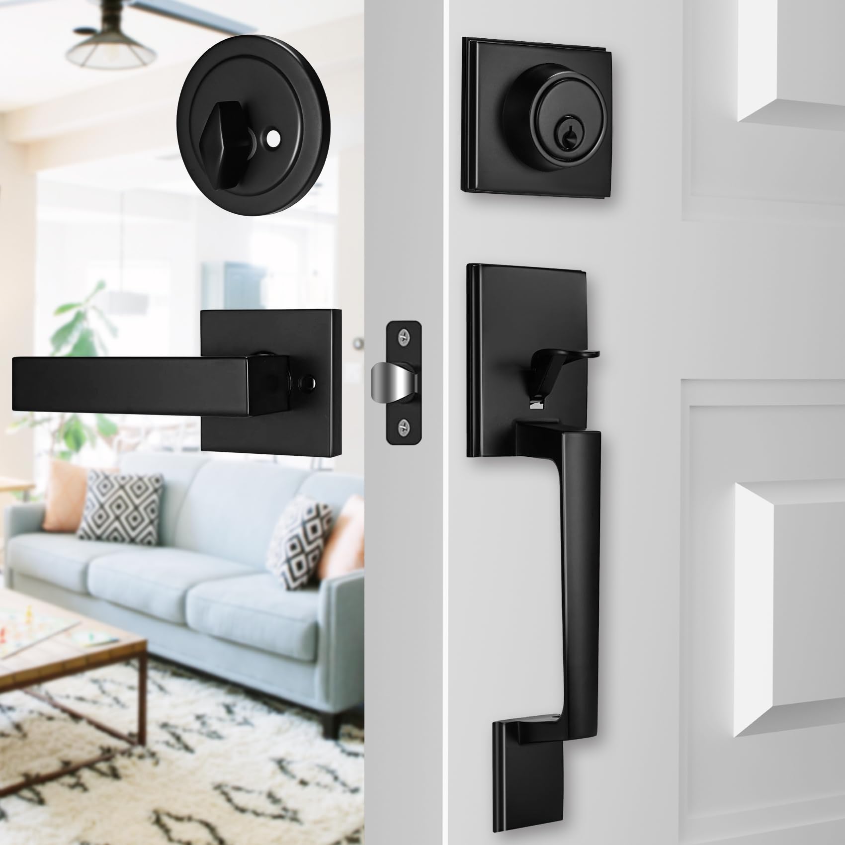 Azdele lock set with lifetime warranty for long-term confidence and value.