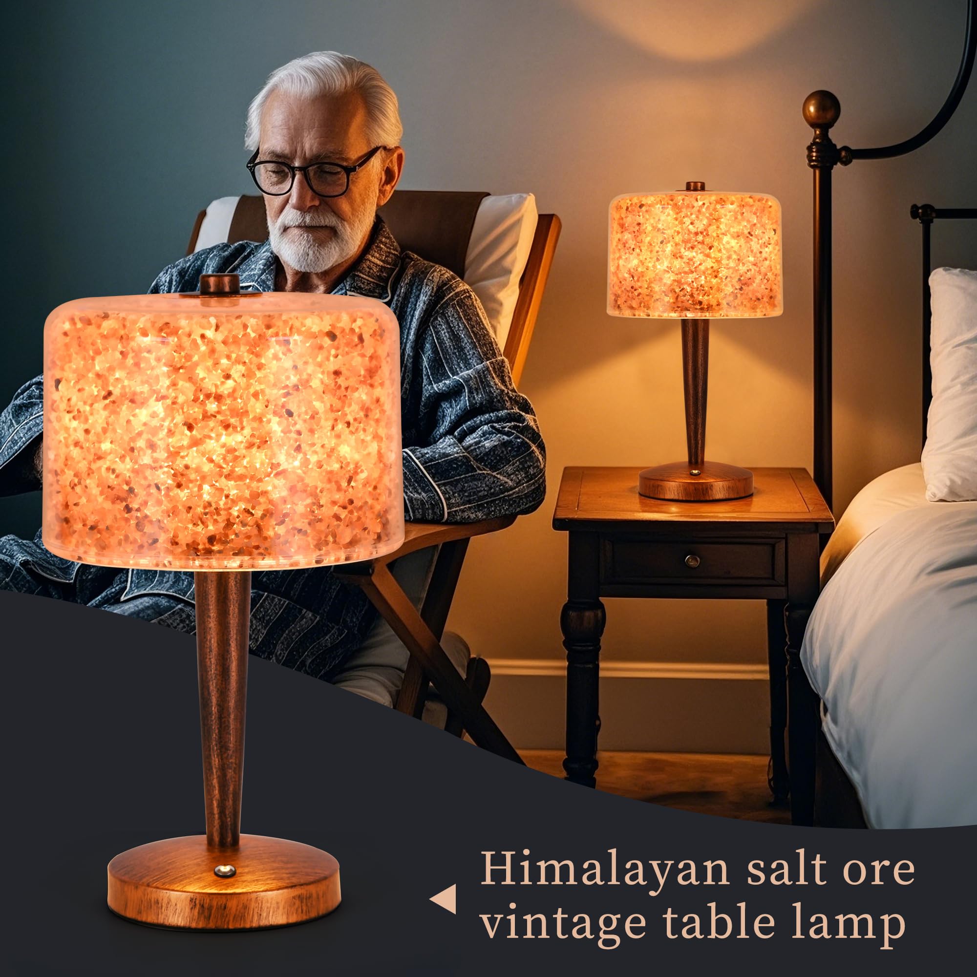 azhongxus salt lamp kids room light for soothing sleep