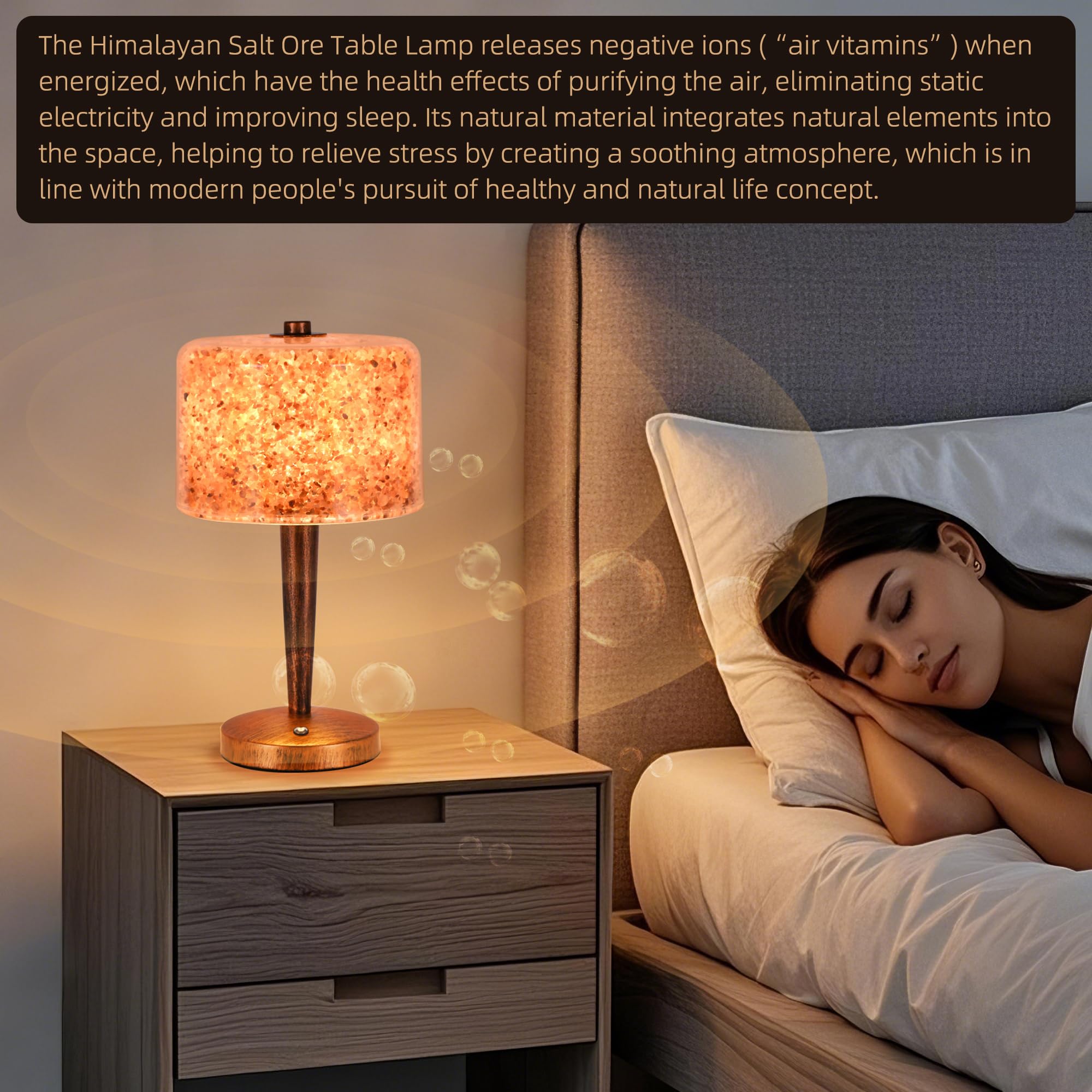 azhongxus salt lamp gift-ready crystal glow