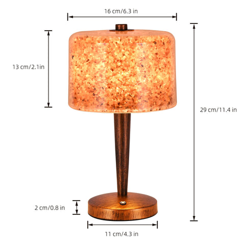 azhongxus salt lamp usb-powered for easy setup anywhere