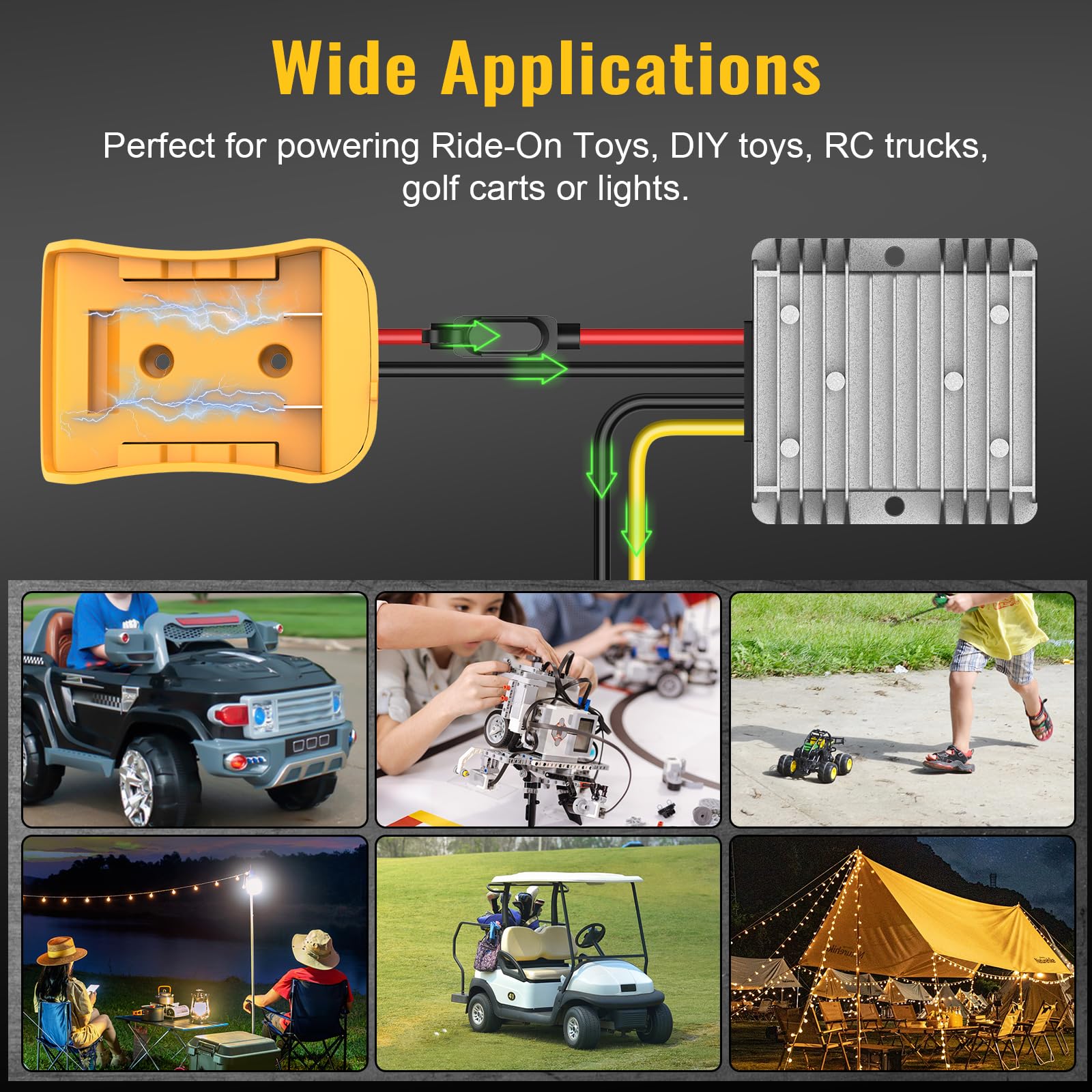 Azocek compact 240W step-down unit for on-the-go power.